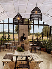 Maja Outdoor - Wicker Black 45cm - PR Home - Ljusvaruhuset