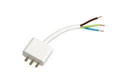 Takkontakt DCL - 20cm kabel Jordad - PR Home - Ljusvaruhuset