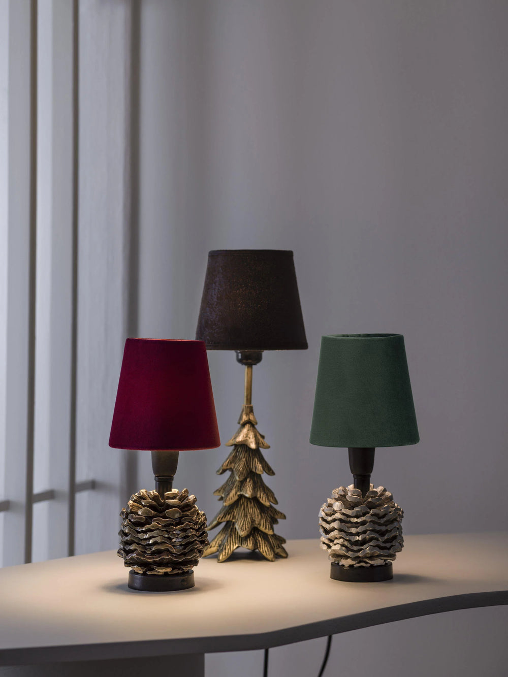 Queen Lampskärm - Sammet Smaragd 10cm - PR Home - Ljusvaruhuset