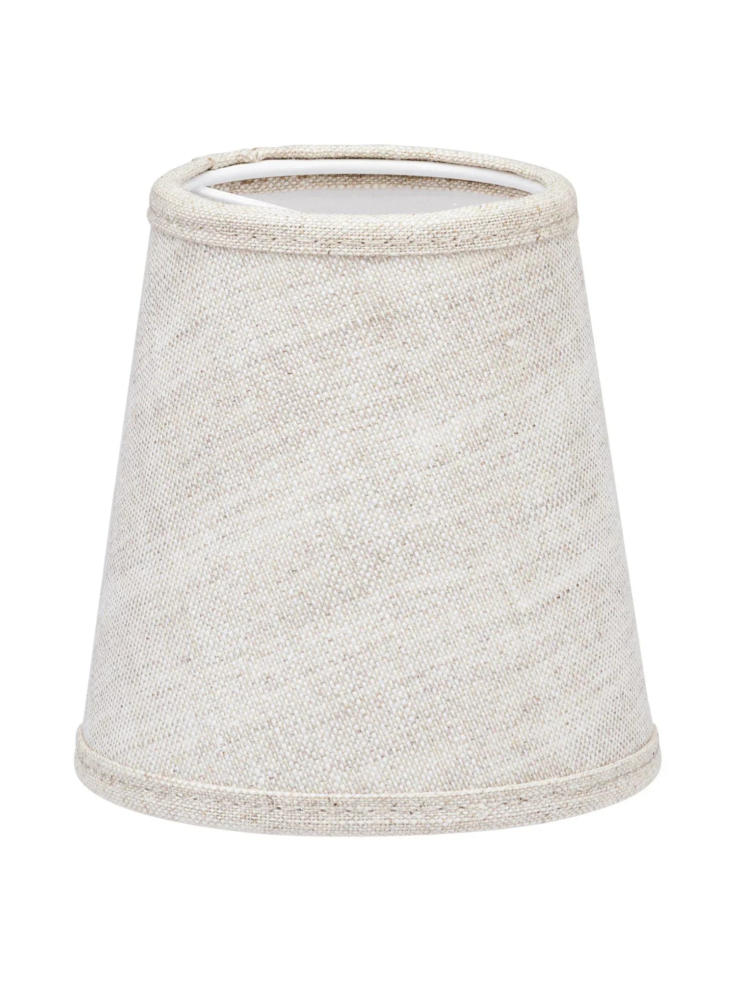 Queen Lampskärm - Lin Natur/vit 10cm - PR Home - Ljusvaruhuset