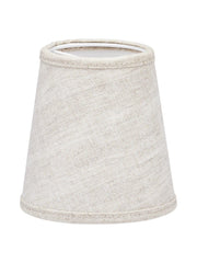 Queen Lampskärm - Lin Natur/vit 10cm - PR Home - Ljusvaruhuset