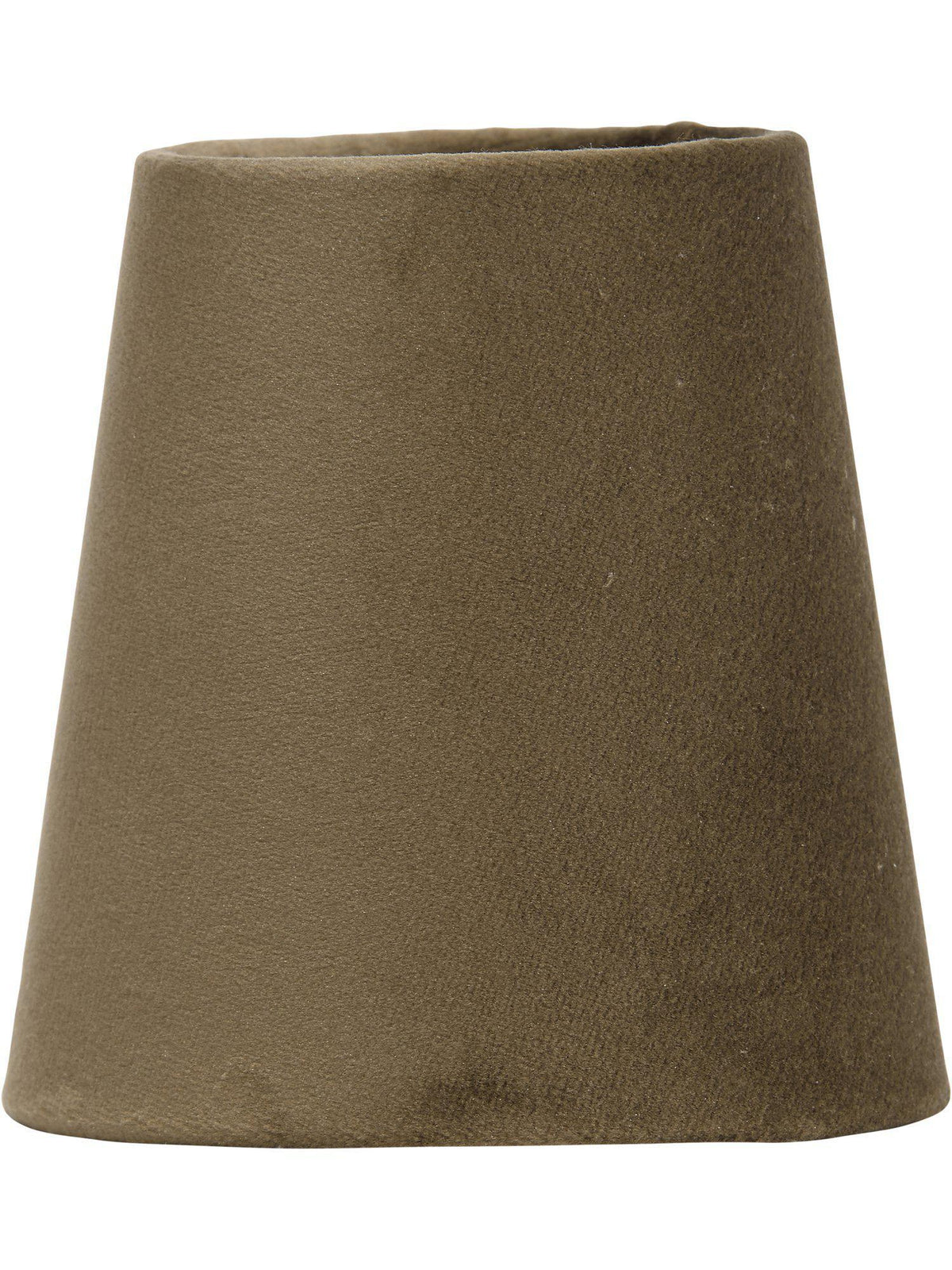 Queen Lampskärm - Sammet Brun 12cm - PR Home - Ljusvaruhuset