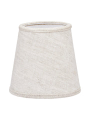 Queen Lampskärm - Lin Natur/vit 12cm - PR Home - Ljusvaruhuset