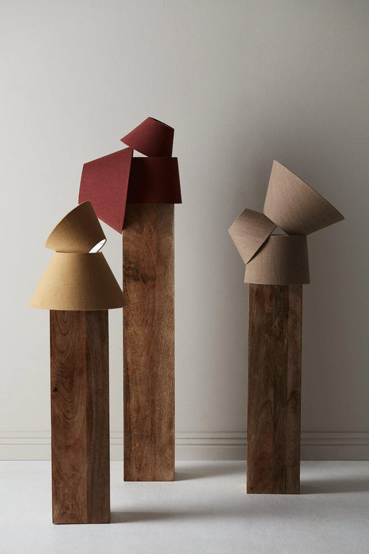 Empire Lampskärm - Florenzo Röd 35cm - PR Home - Ljusvaruhuset