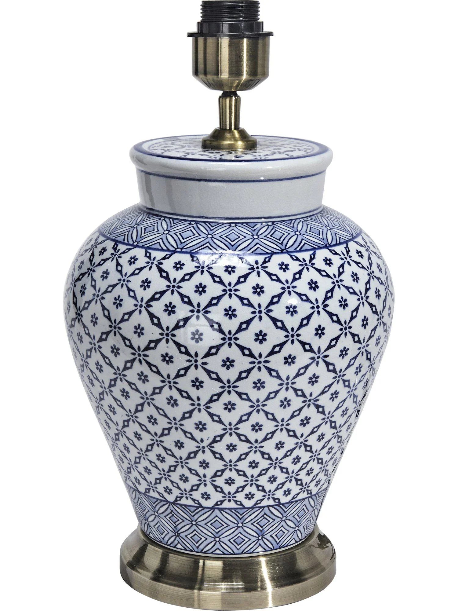 Fang Hong Lampfot - Blå 38cm - PR Home - Ljusvaruhuset