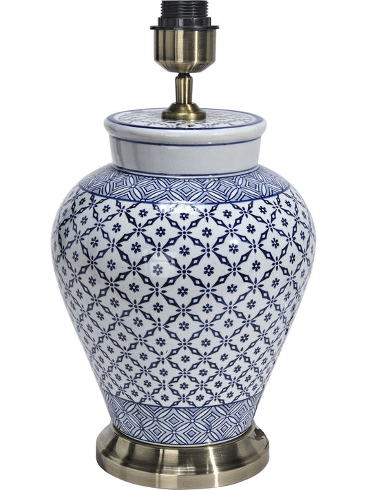 Fang Hong Lampfot - Blå 38cm - PR Home - Ljusvaruhuset