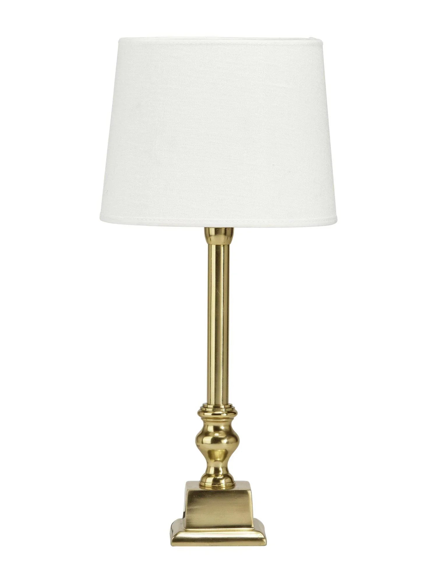 Linné bordslampa - med lampskärm 46cm - PR Home - Ljusvaruhuset