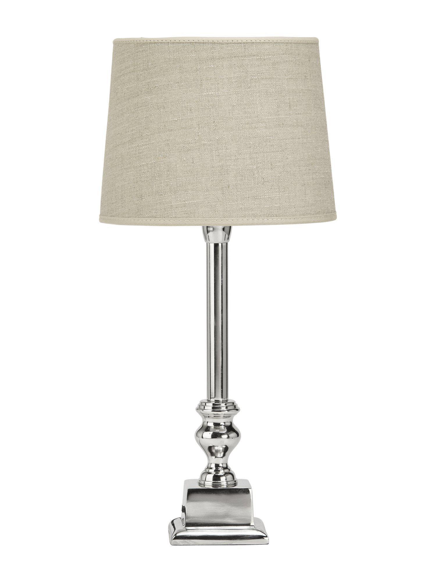 Linné bordslampa - med lampskärm 46cm - PR Home - Ljusvaruhuset