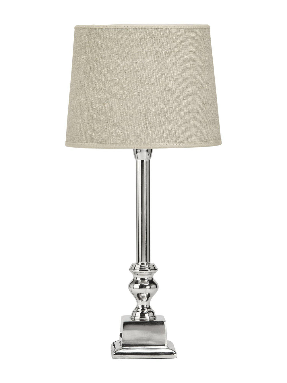 Linné bordslampa - med lampskärm 46cm - PR Home - Ljusvaruhuset