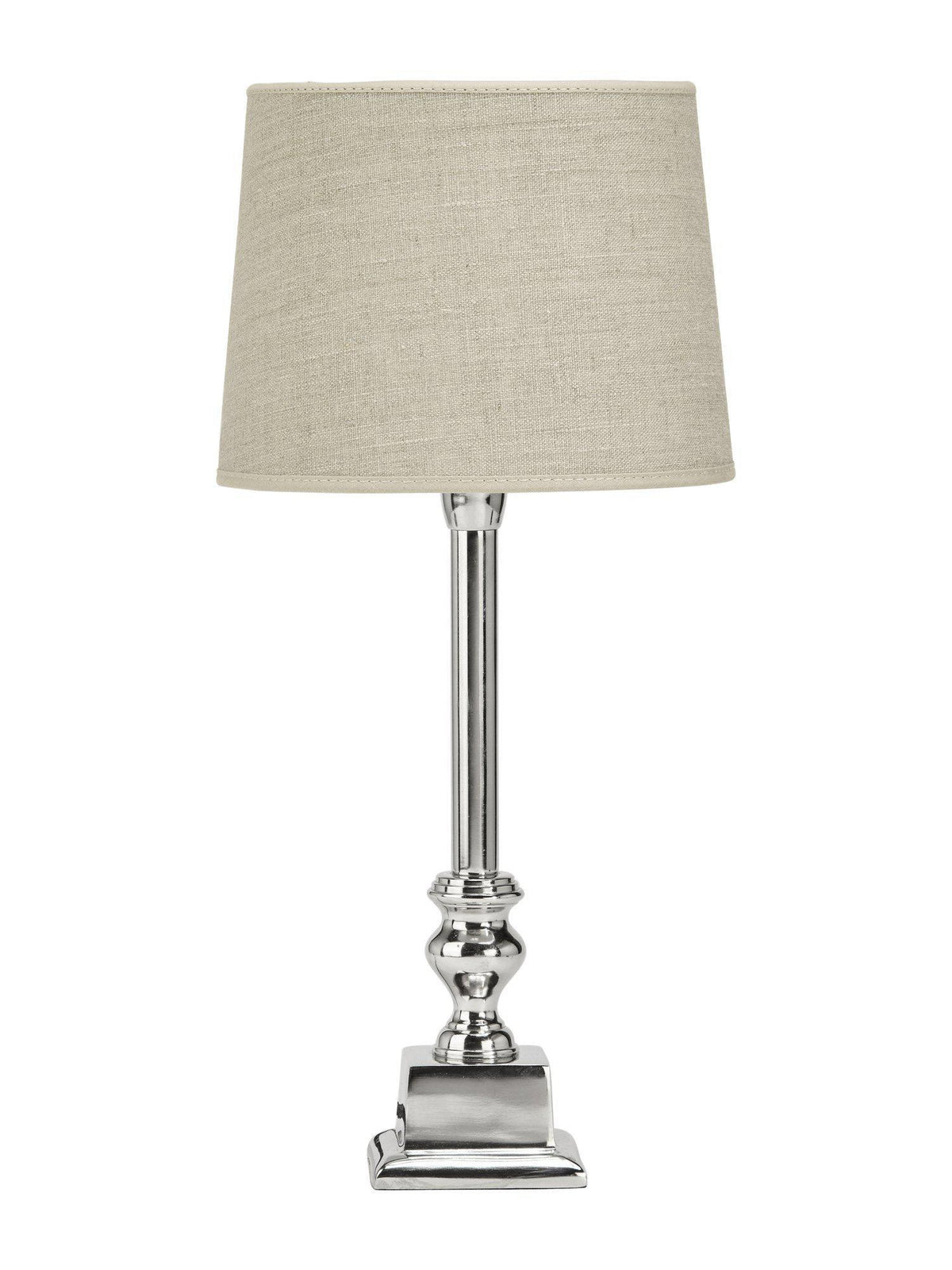Linné bordslampa - med lampskärm 46cm - PR Home - Ljusvaruhuset