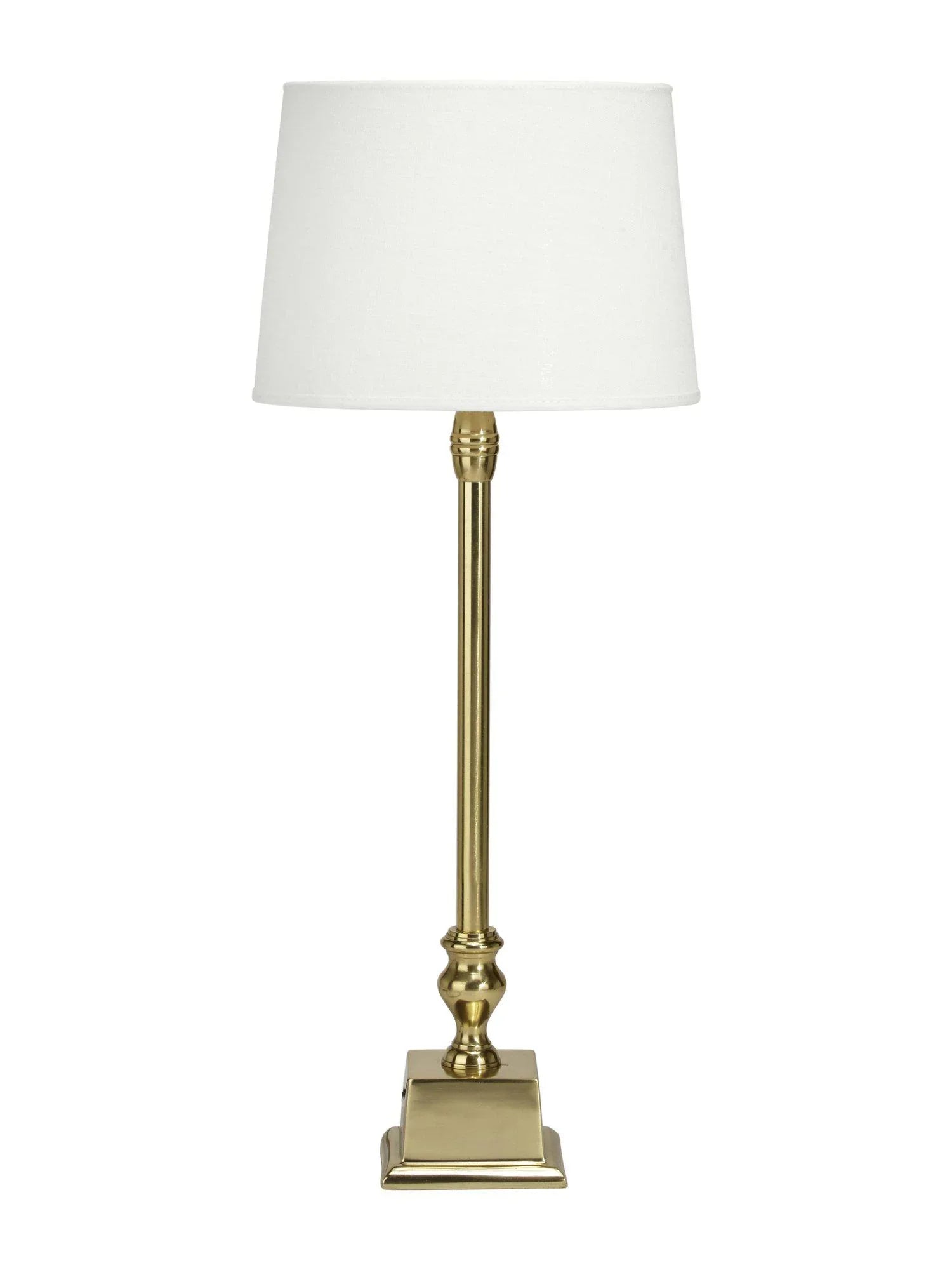 Linné bordslampa - med lampskärm 62cm - PR Home - Ljusvaruhuset