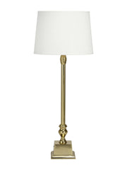 Linné bordslampa - med lampskärm 62cm - PR Home - Ljusvaruhuset