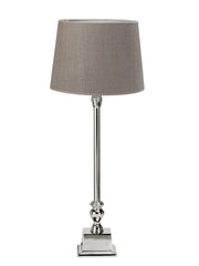 Linné bordslampa - med lampskärm 62cm - PR Home - Ljusvaruhuset