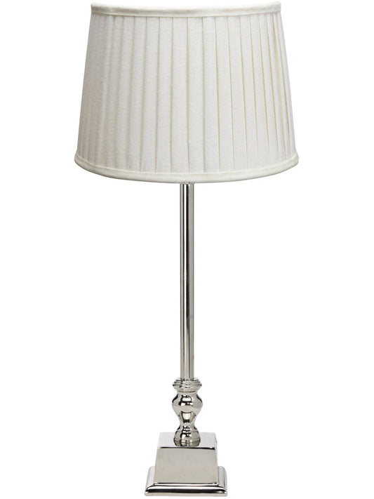 Linné bordslampa med - offwhite skärm 66cm - PR Home - Ljusvaruhuset