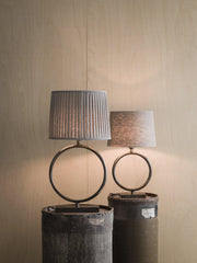 Circle Lampfot - Råsilver 43cm - PR Home - Ljusvaruhuset