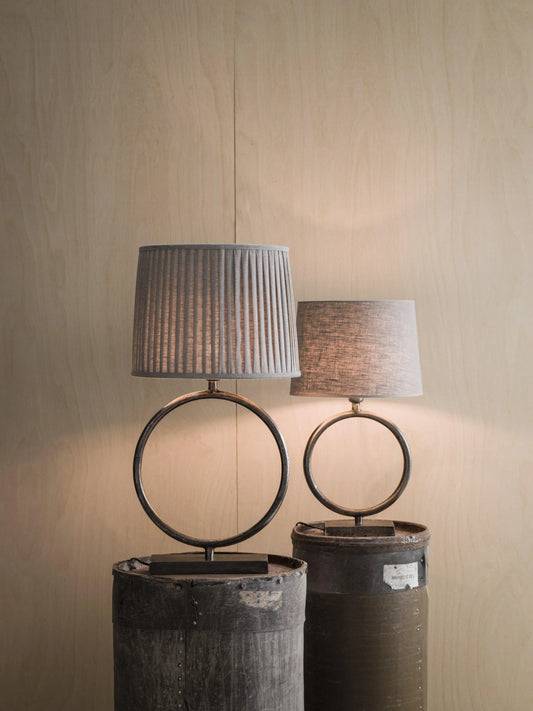 Circle Lampfot - Råsilver 54cm - PR Home - Ljusvaruhuset