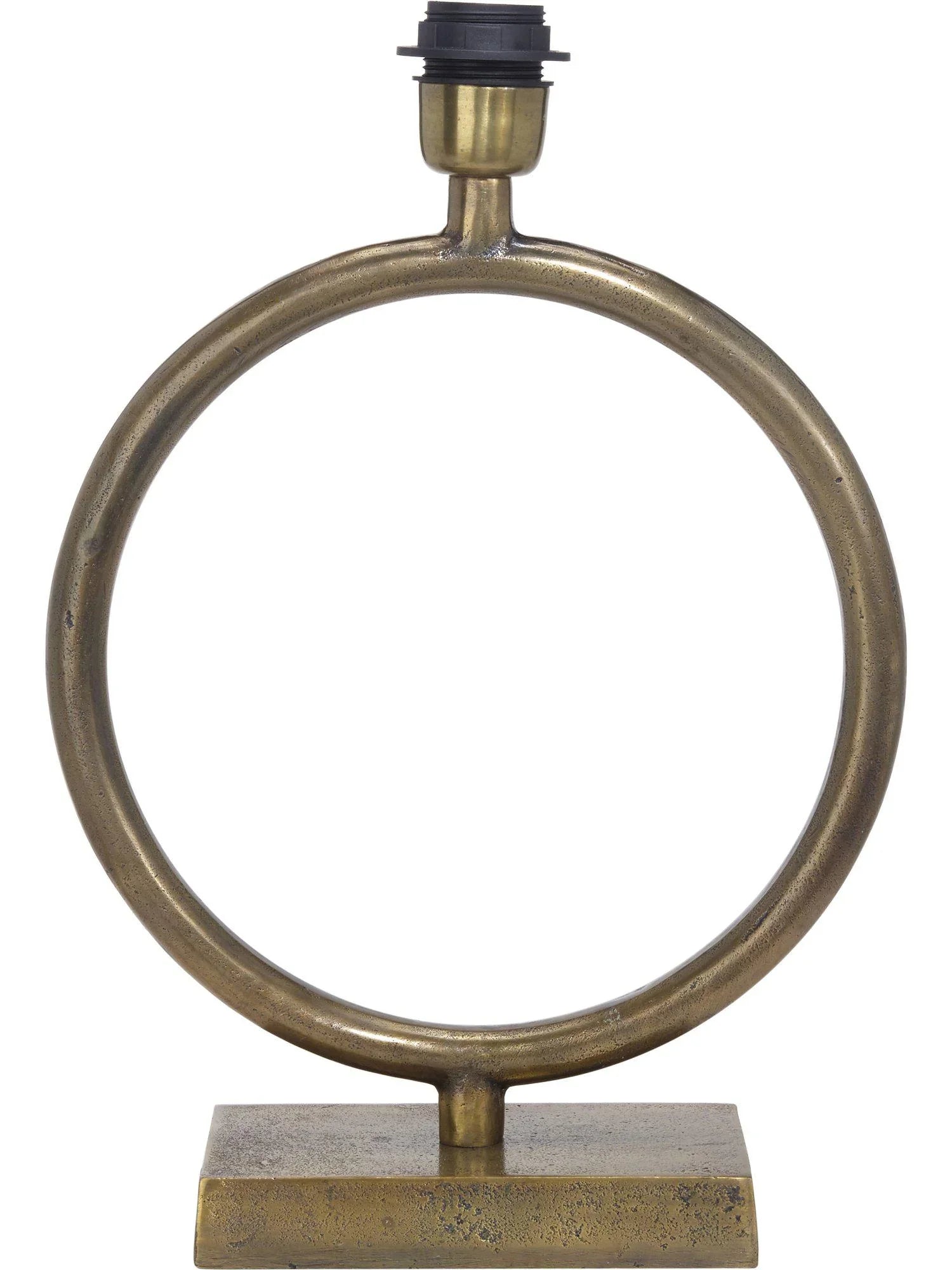 Circle Lampfot - Råmässing 43cm - PR Home - Ljusvaruhuset