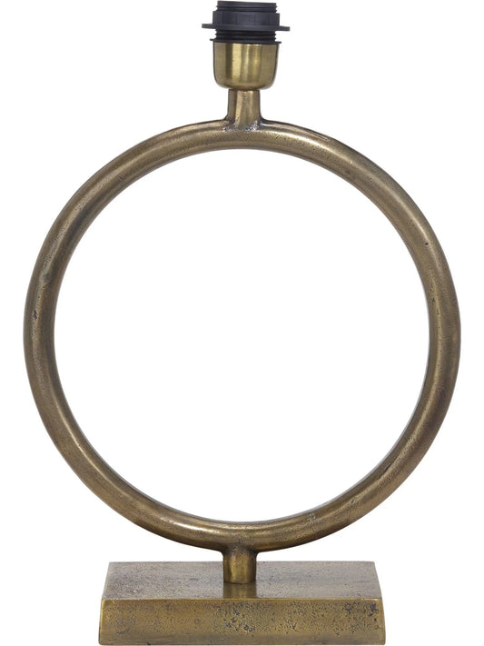 Circle Lampfot - Råmässing 43cm - PR Home - Ljusvaruhuset