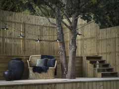 Lamina lampskärm - Svart 29cm - PR Home - Ljusvaruhuset