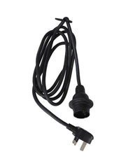 FlexOut Lampsladd UK - Utomhus Svart 250cm - PR Home - Ljusvaruhuset