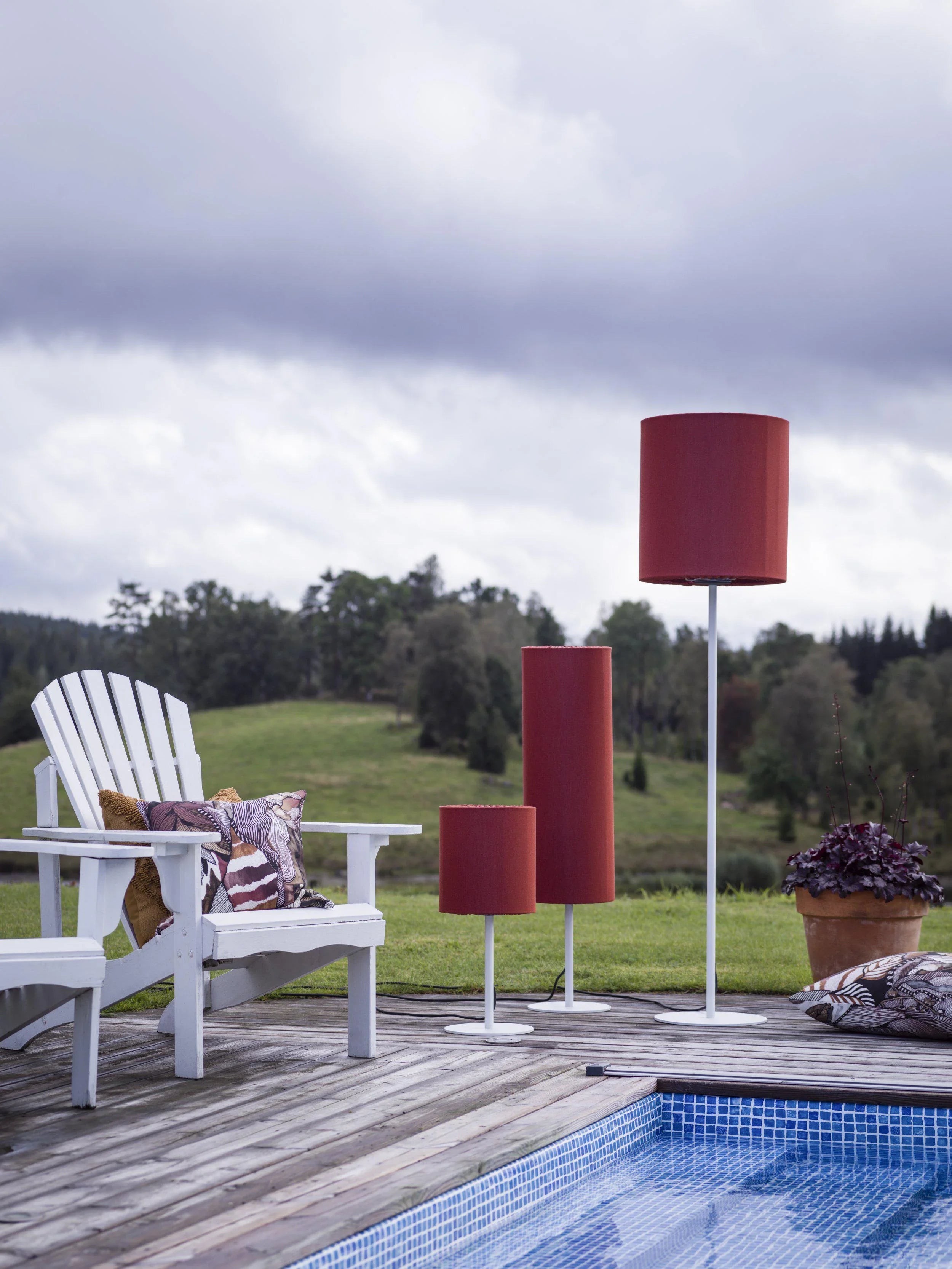 Agnar Bordslampa - Outdoor Rost 57cm - PR Home - Ljusvaruhuset