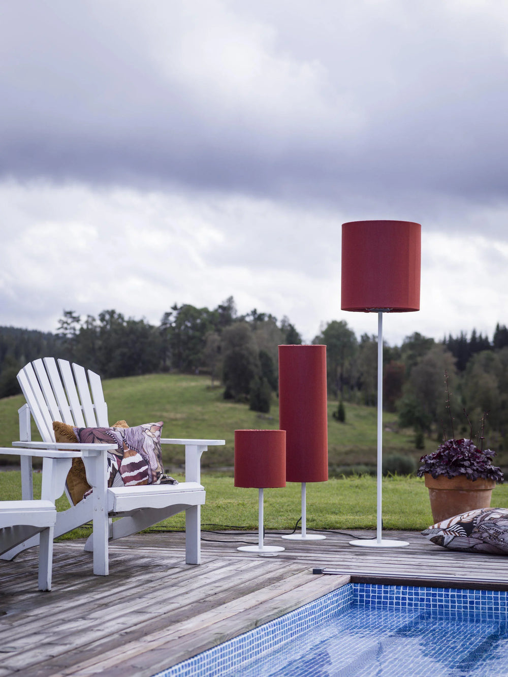 Agnar Bordslampa - Outdoor Rost 57cm - PR Home - Ljusvaruhuset