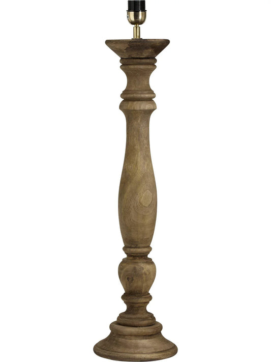 Lodge Lampfot - Aged Brown 78cm - PR Home - Ljusvaruhuset