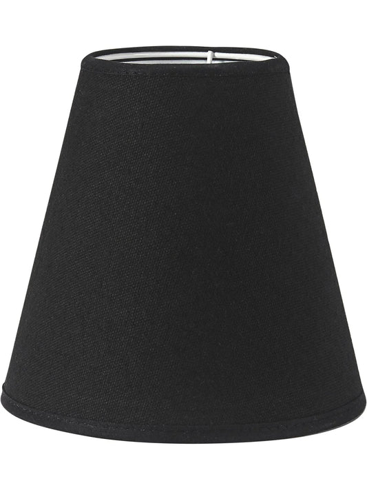 Toppringskärm E14 - Franza Svart 15cm - PR Home - Ljusvaruhuset