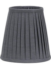 Cia Toppringskärm - Plissé Grey 20cm - PR Home - Ljusvaruhuset