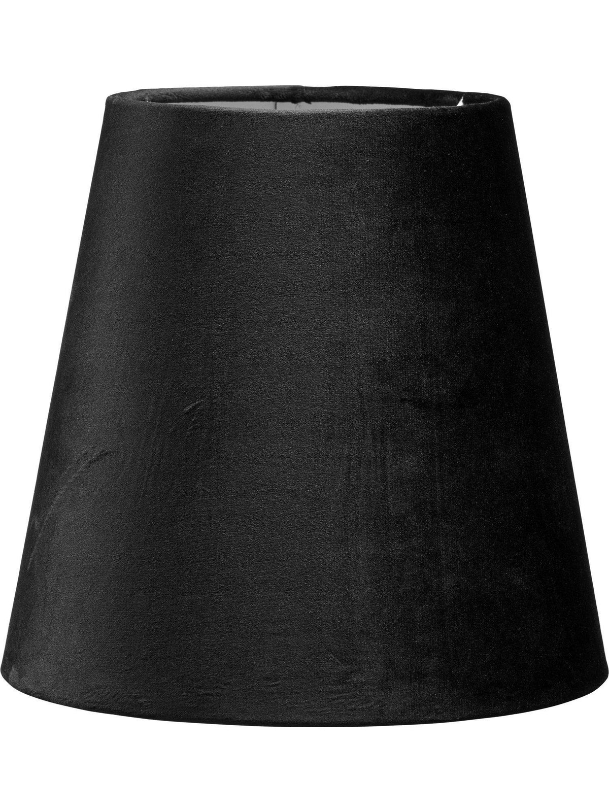 Cia Toppringskärm - Sammet Svart 20cm - PR Home - Ljusvaruhuset