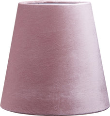 Cia Toppringskärm - Sammet Klarrosa 20cm - PR Home - Ljusvaruhuset