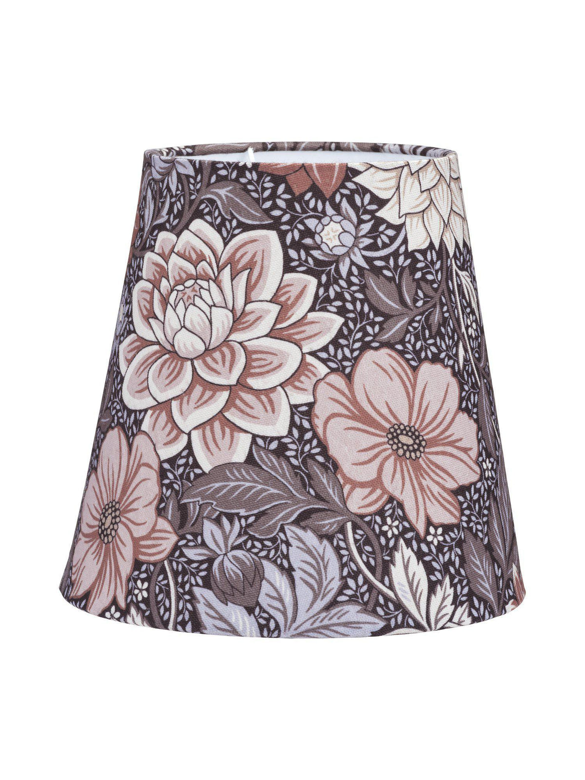 Cia Toppringskärm - Dahlia Brun 20cm - Borås tapeter - Ljusvaruhuset