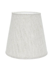 Cia Toppringskärm - Lin Natur/vit 20cm - PR Home - Ljusvaruhuset