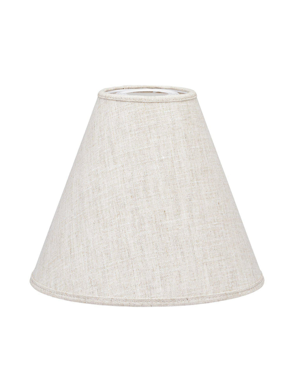 Toppringskärm - Lin Natur/vit 22cm - PR Home - Ljusvaruhuset