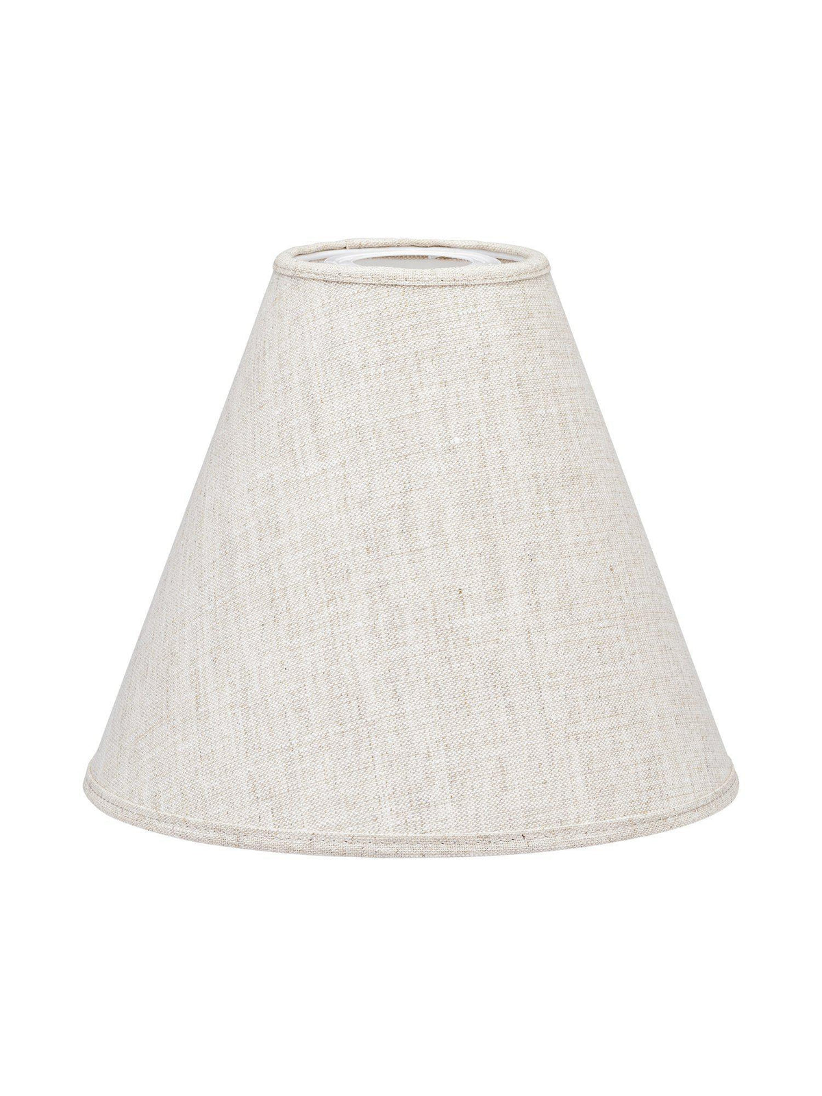 Toppringskärm - Lin Natur/vit 22cm - PR Home - Ljusvaruhuset