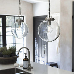 Normandy Taklampa - Antiksilver 30cm - PR Home - Ljusvaruhuset