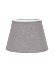 Oval Lampskärm - Lin Grå 15cm - PR Home - Ljusvaruhuset