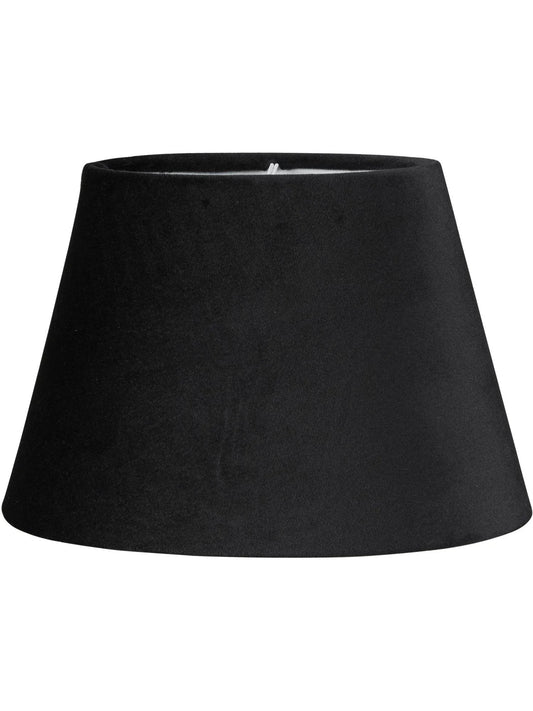 Oval Sammet - Svart 20cm - PR Home - Ljusvaruhuset
