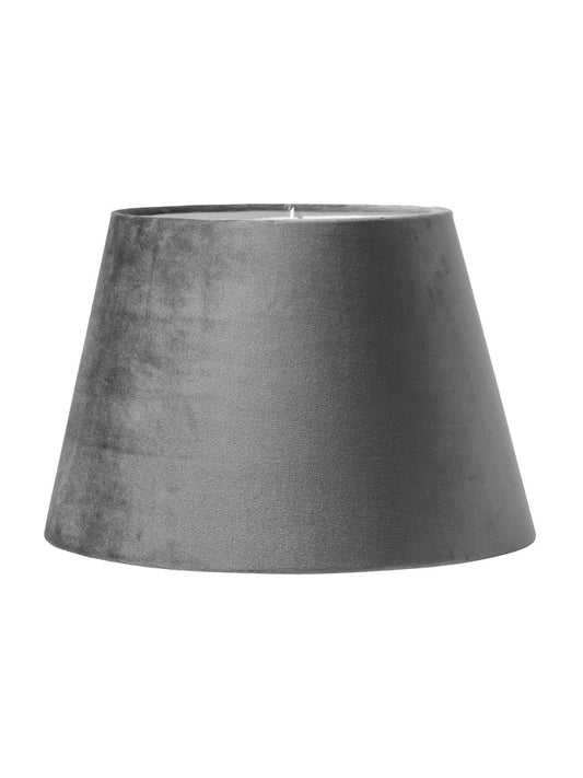 Oval Sammet - Grå 20cm - PR Home - Ljusvaruhuset