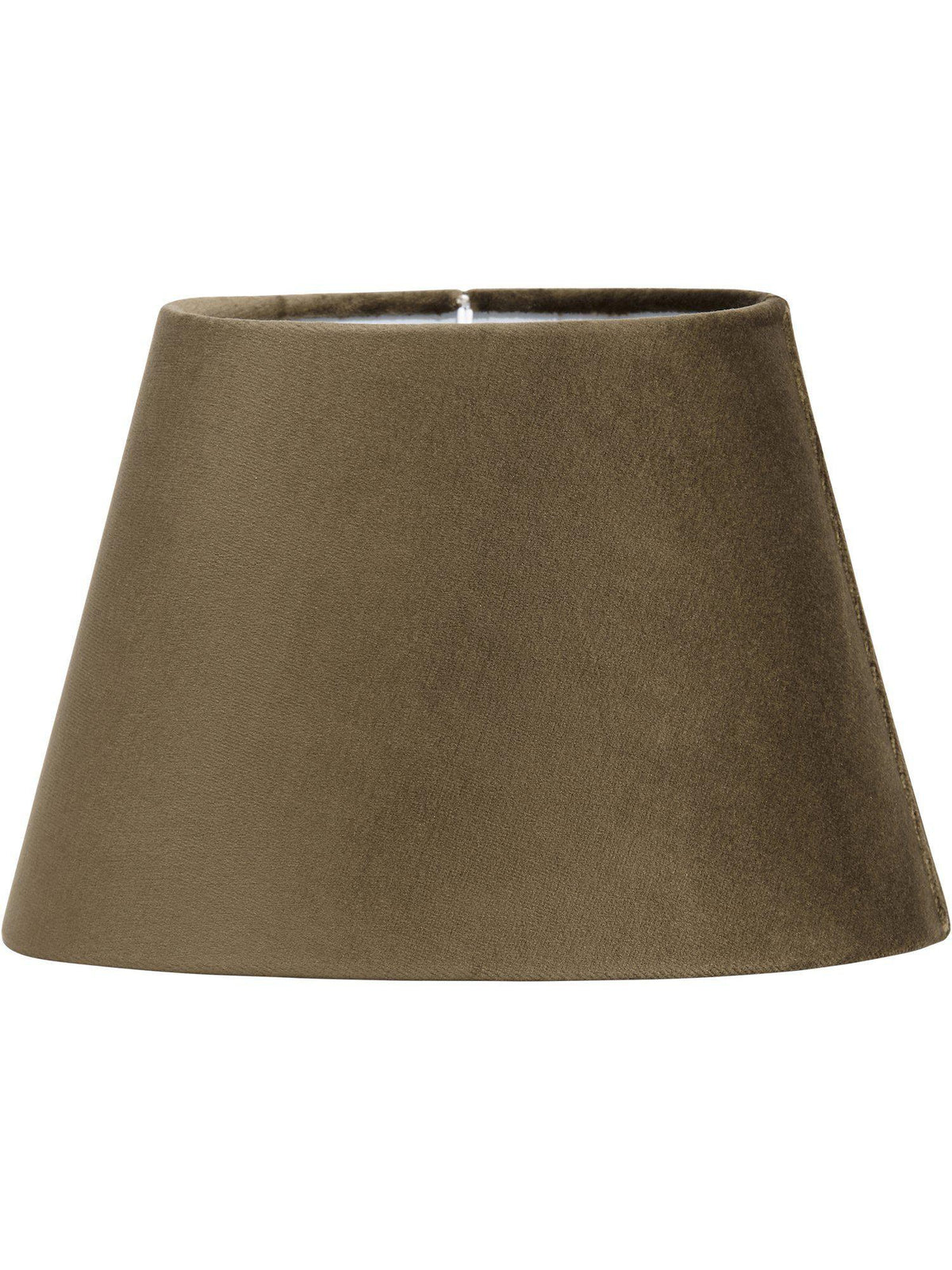 Oval Sammet - Brun 20cm - PR Home - Ljusvaruhuset