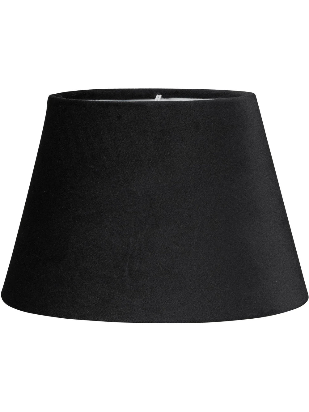 Oval Sammet - Svart 25cm - PR Home - Ljusvaruhuset
