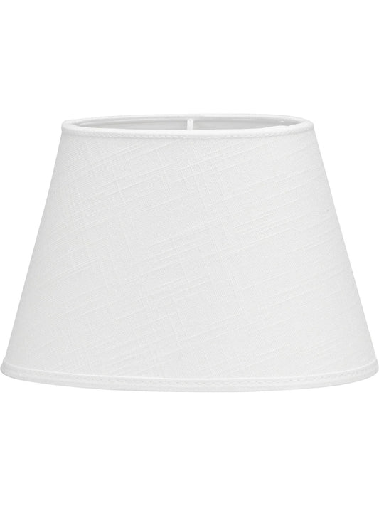 Oval Lampskärm - Classico Vit 30cm - PR Home - Ljusvaruhuset