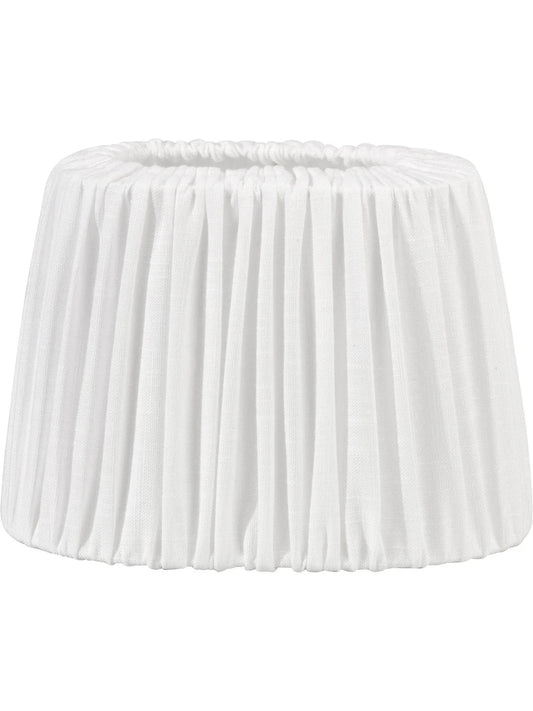 Omera Veckad Lampsk. - Classico Vit 20cm - PR Home - Ljusvaruhuset