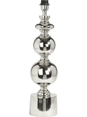 Grace lampfot - Chrome 41cm - PR Home - Ljusvaruhuset