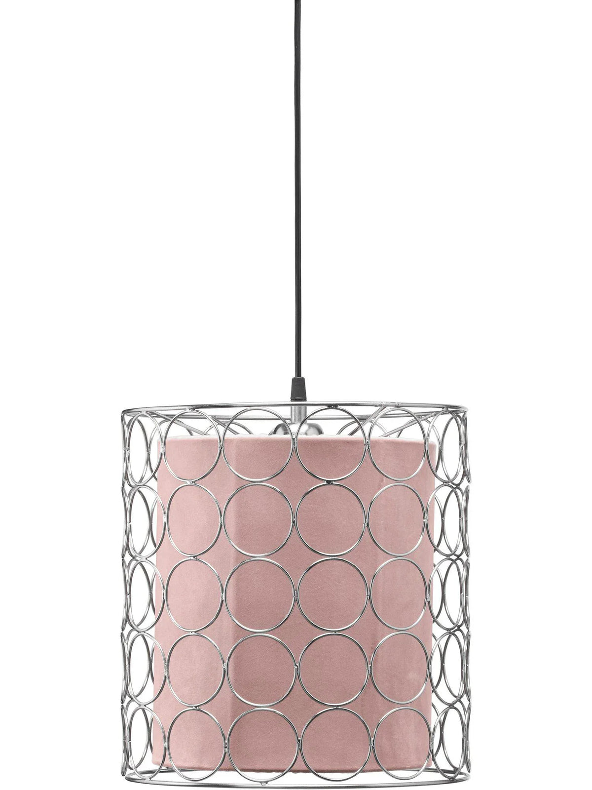 Ring Taklampa 30cm - Krom/Klar Rosa - PR Home - Ljusvaruhuset