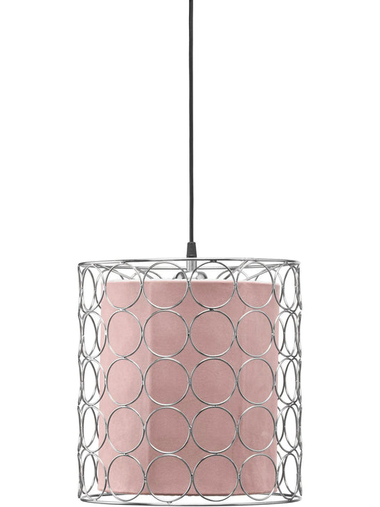 Ring Taklampa 30cm - Krom/Klar Rosa - PR Home - Ljusvaruhuset