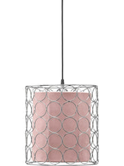 Ring Taklampa 30cm - Krom/Klar Rosa - PR Home - Ljusvaruhuset