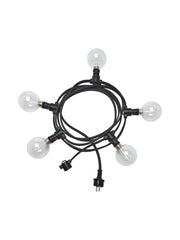 Ljusslinga 5xE14 - Svart IP44, 4,2m - PR Home - Ljusvaruhuset