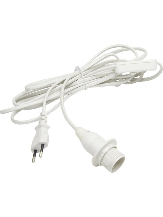 Sladdställ 4m vit - E14 - PR Home - Ljusvaruhuset