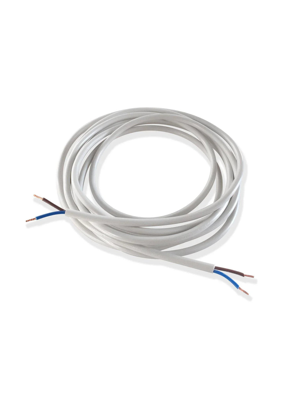 Kabel rund SKK2x0,75 - Vit, 3m - PR Home - Ljusvaruhuset